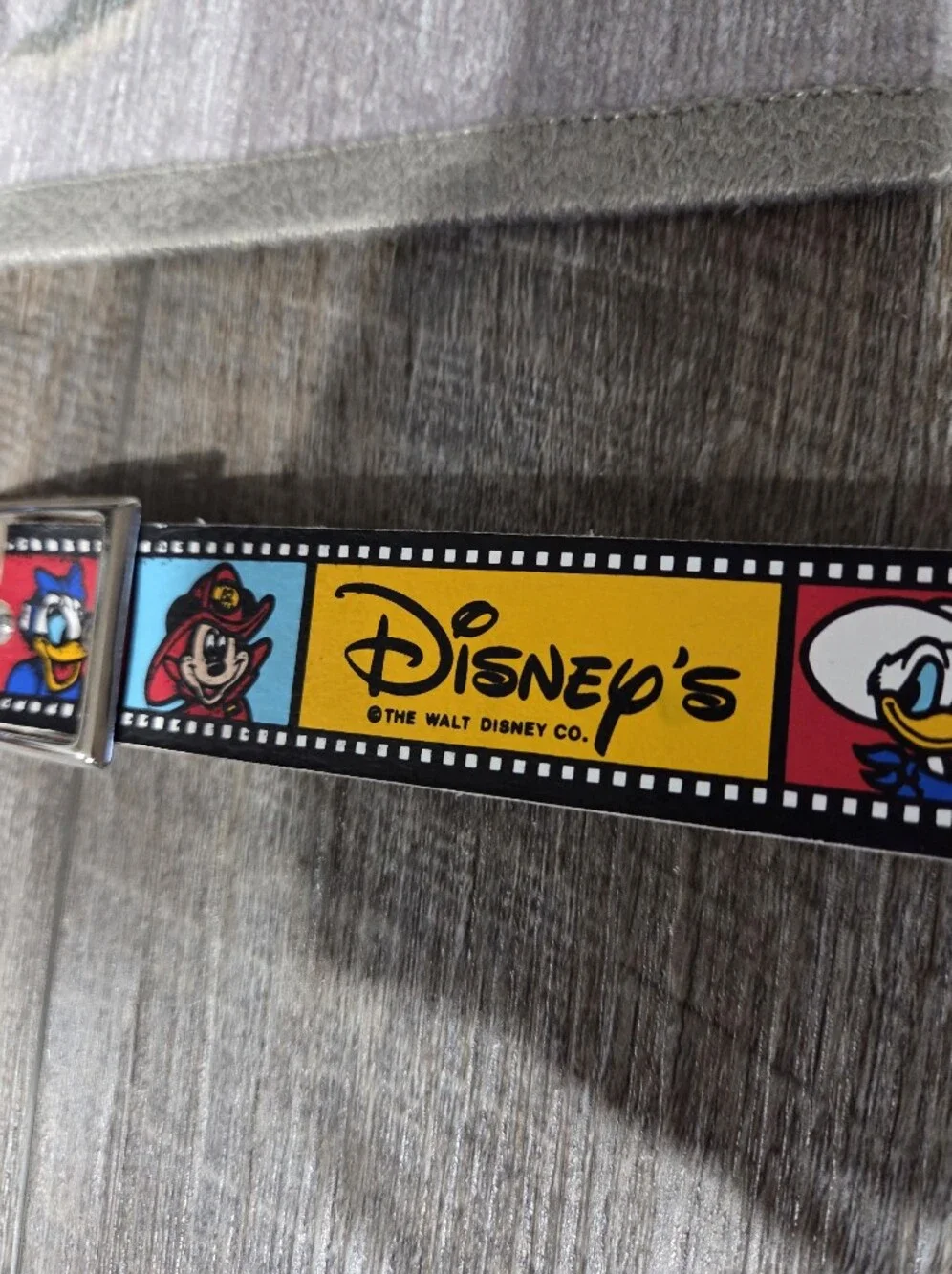 Walt Disney Film Genuine Leather Belt USA Made